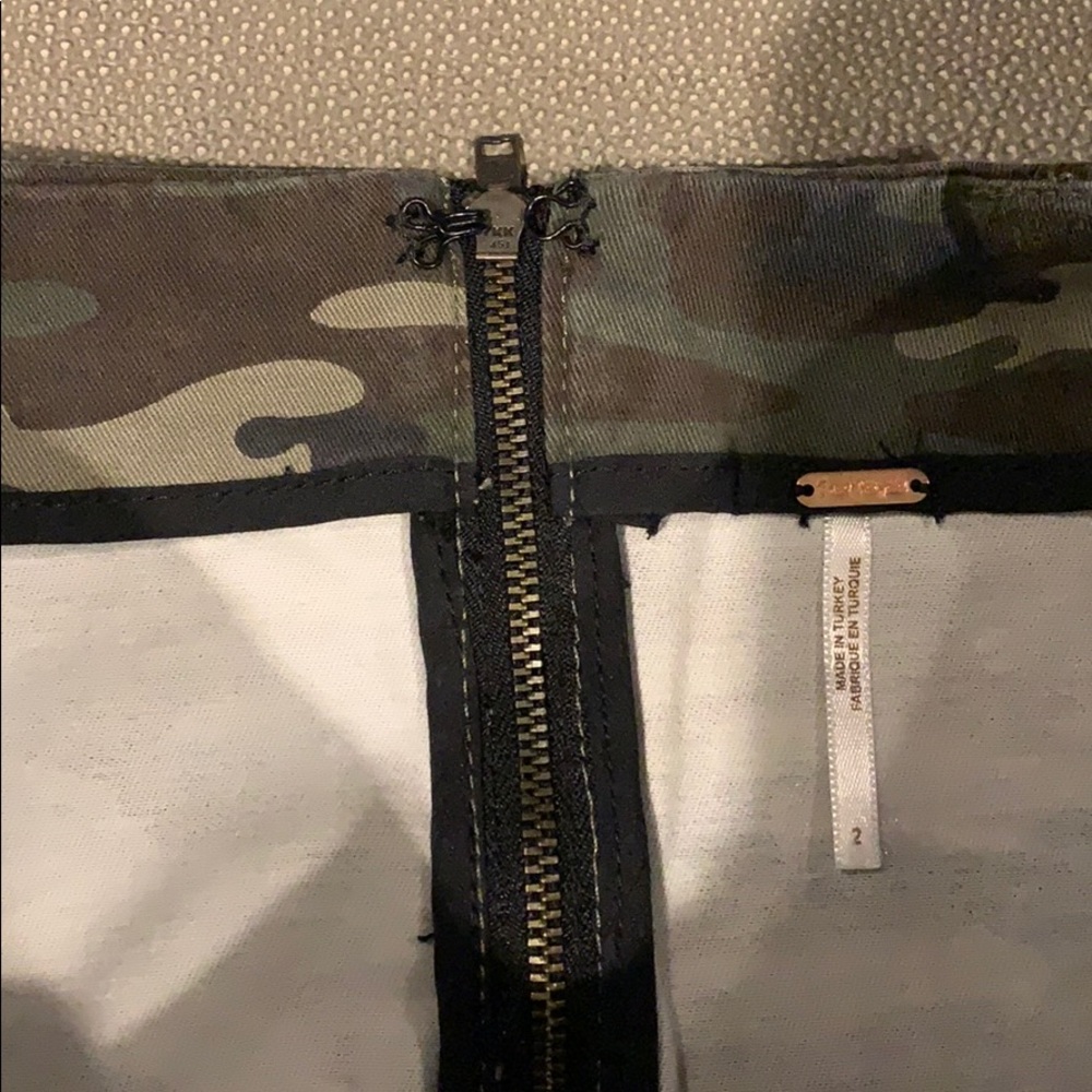 Camouflage Free People Skirt - Picture 3 of 4